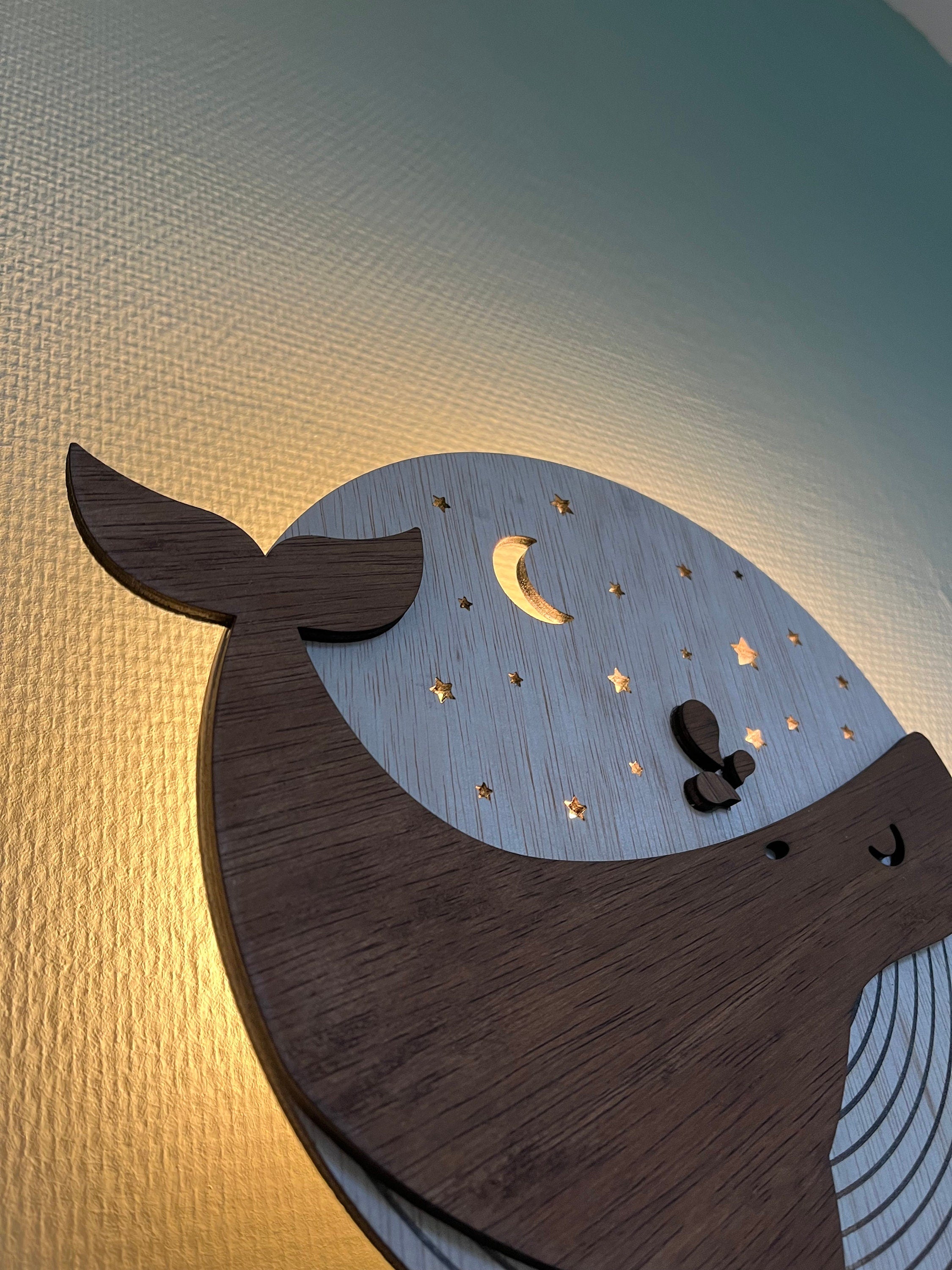 Whale Lamp Sueños del Mar