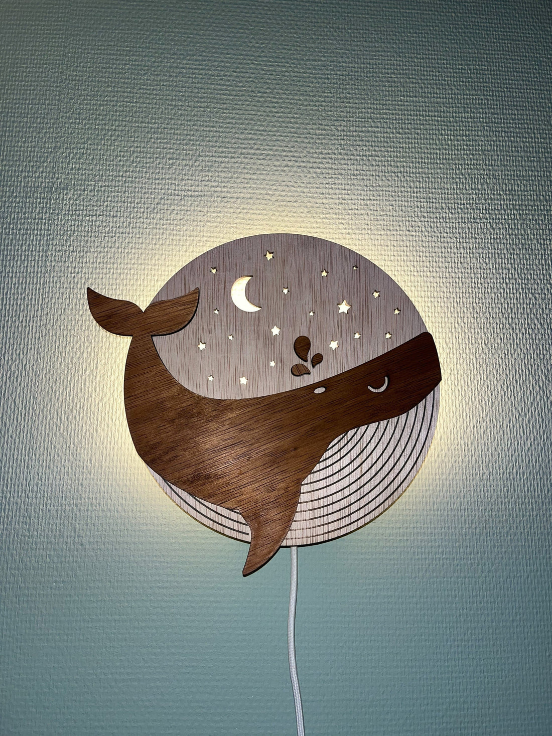 Whale Lamp Sueños del Mar