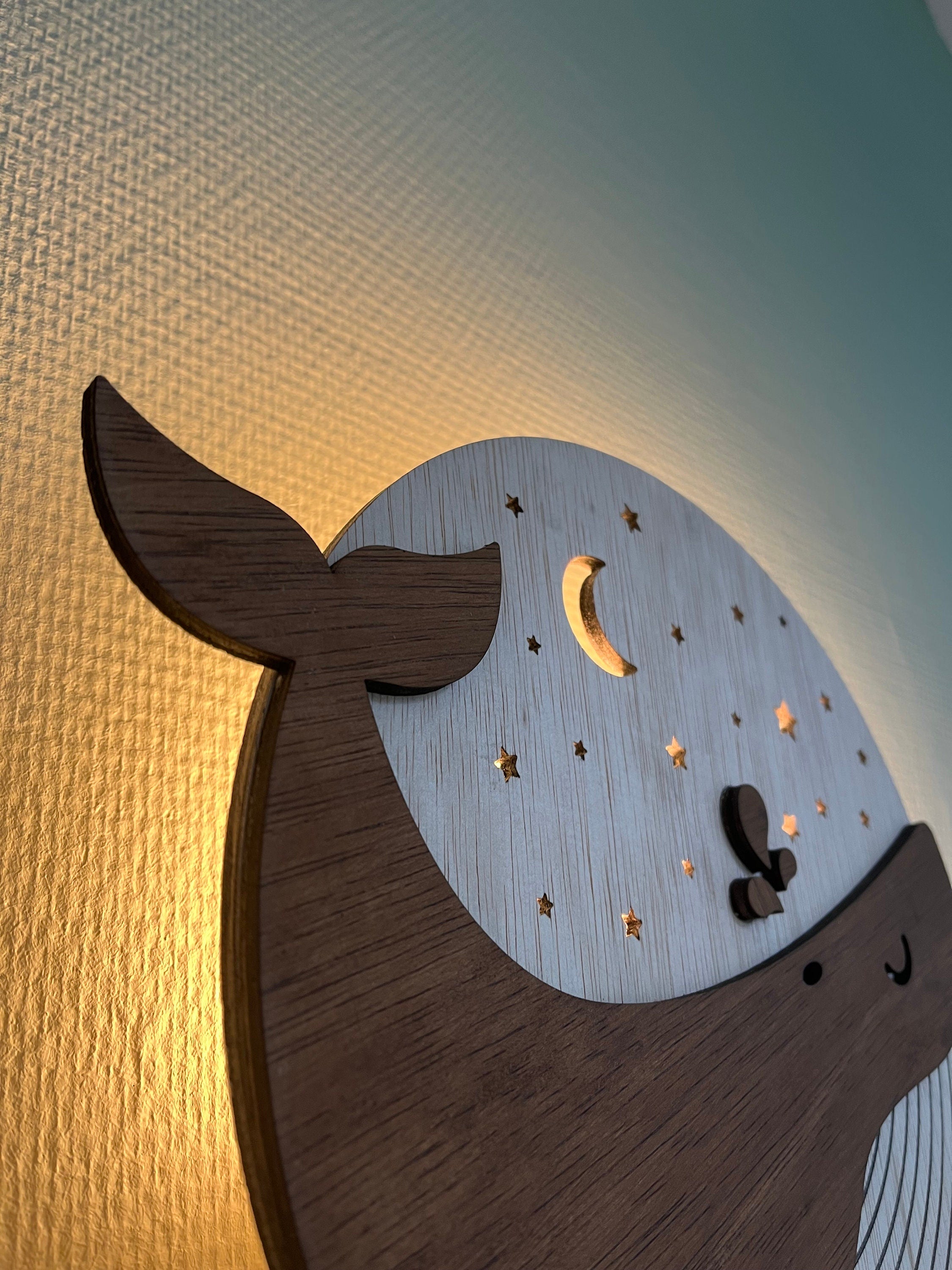 Whale Lamp Sueños del Mar