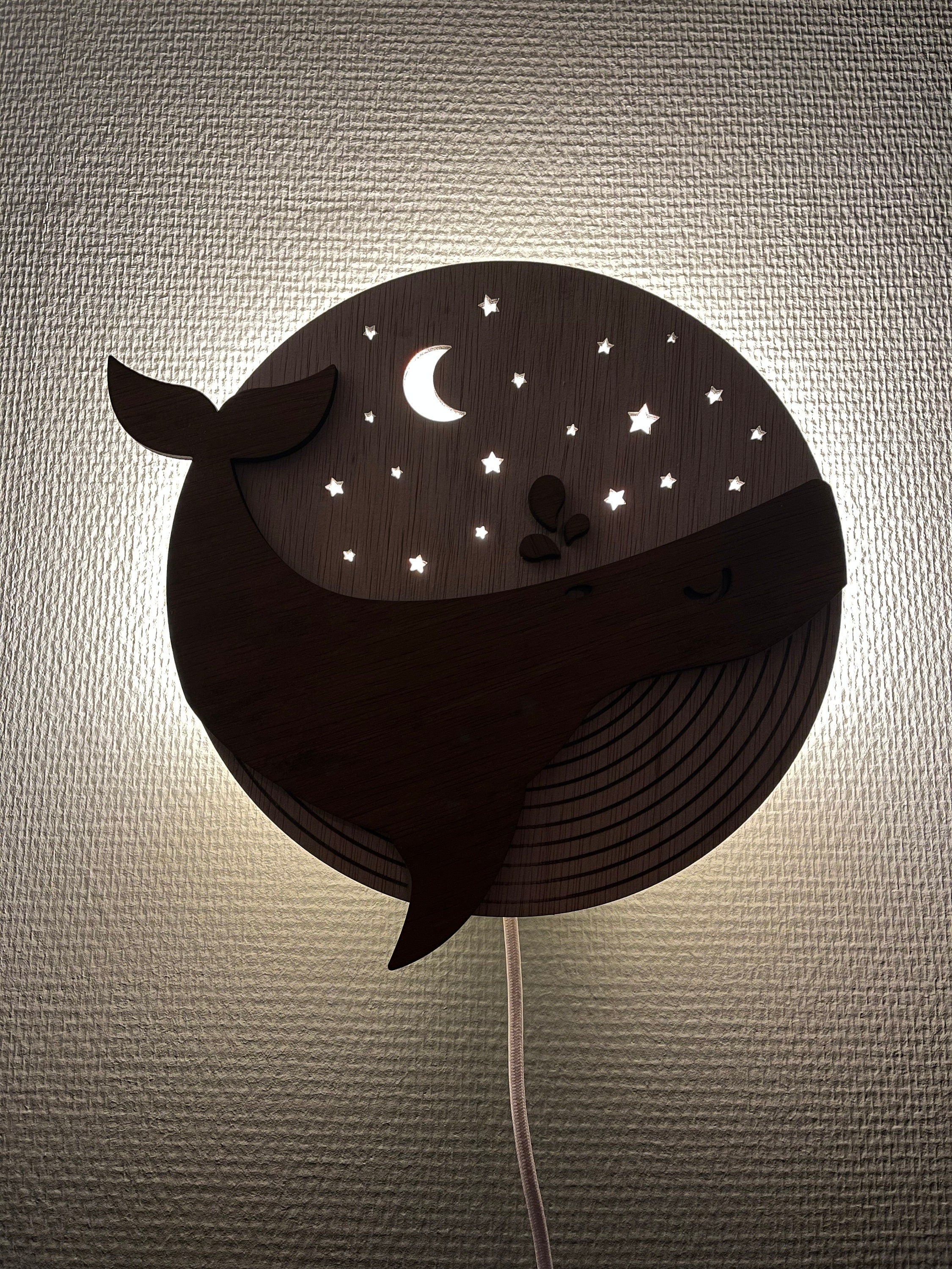 Whale Lamp Sueños del Mar