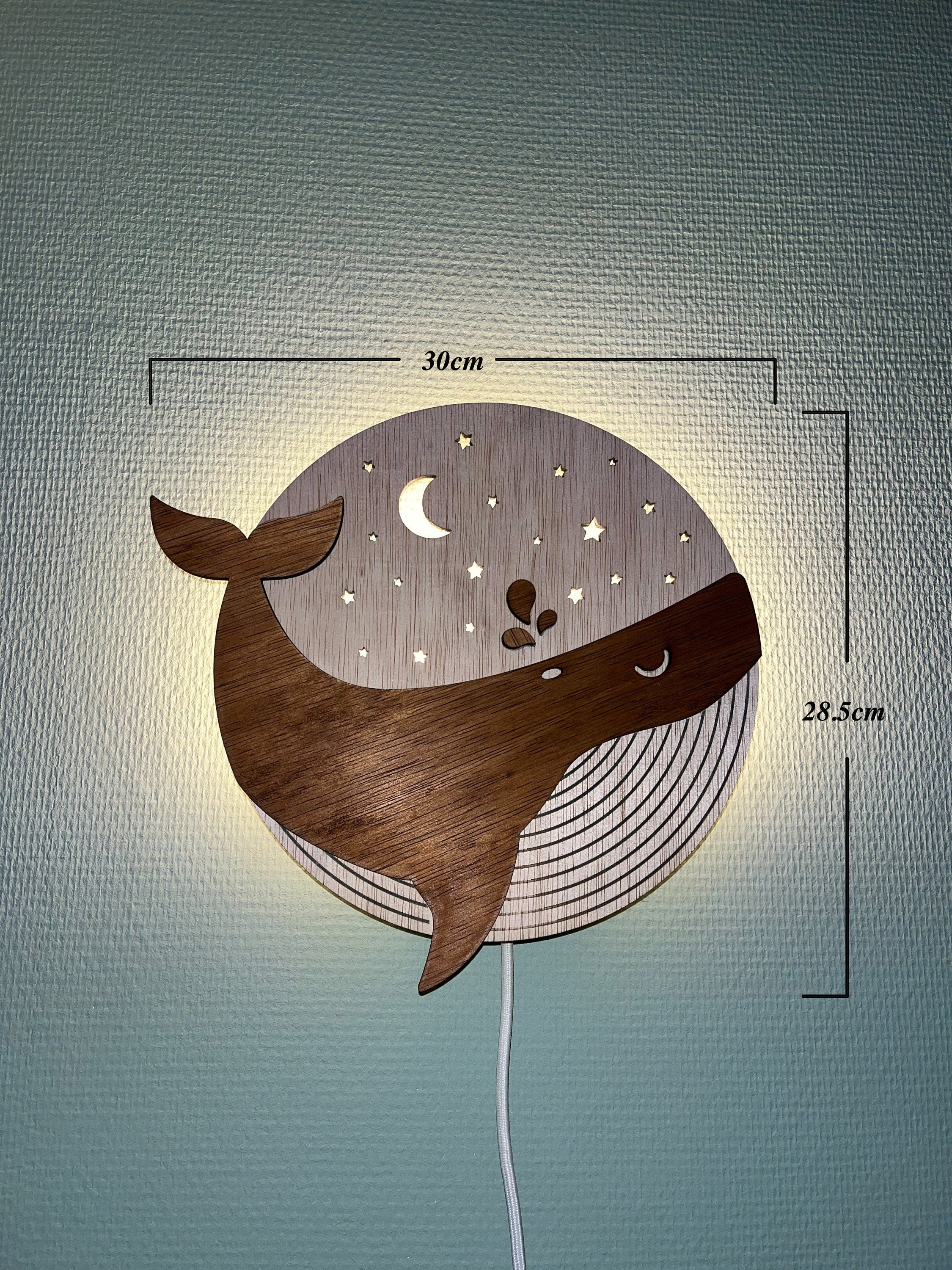 Whale Lamp Sueños del Mar