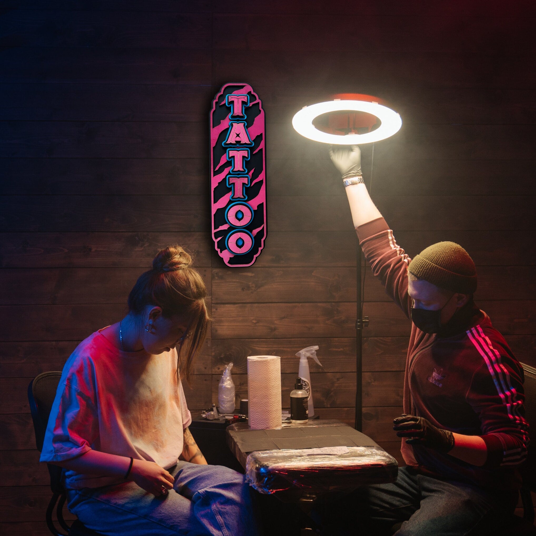 Tattoo Sign Tiger print