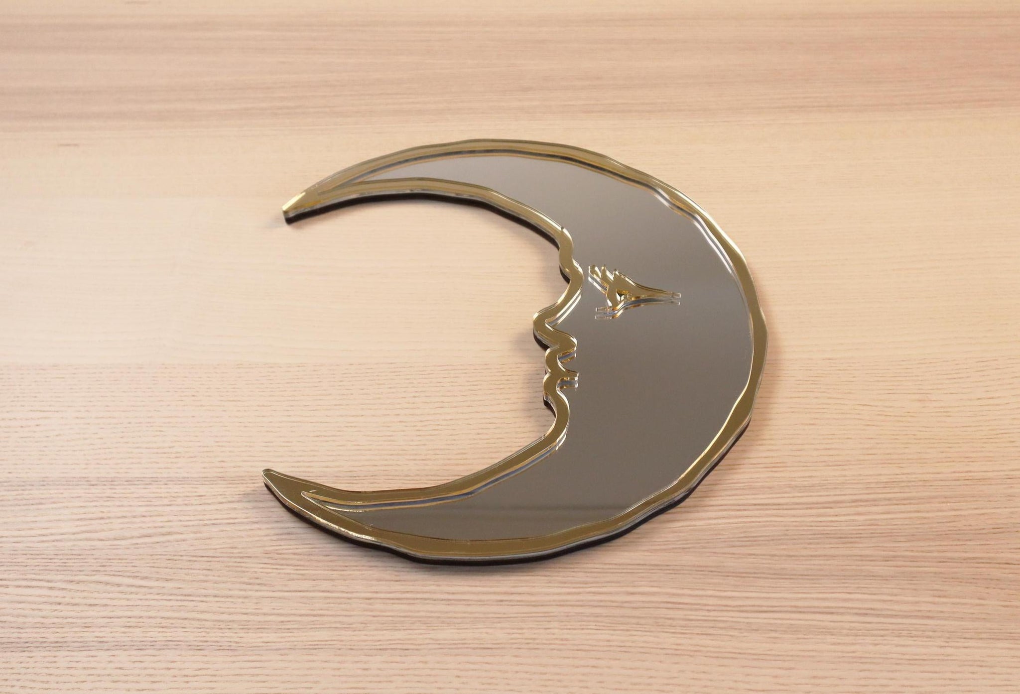 Half Moon Mirror Wall Art