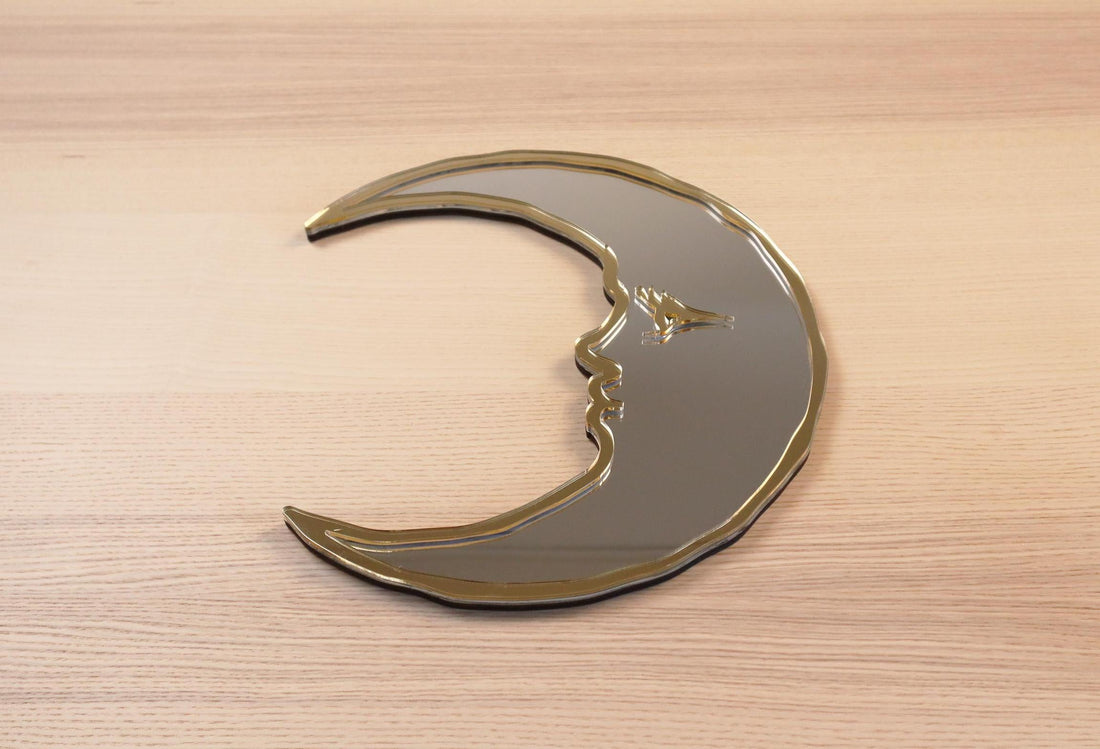 Half Moon Mirror Wall Art