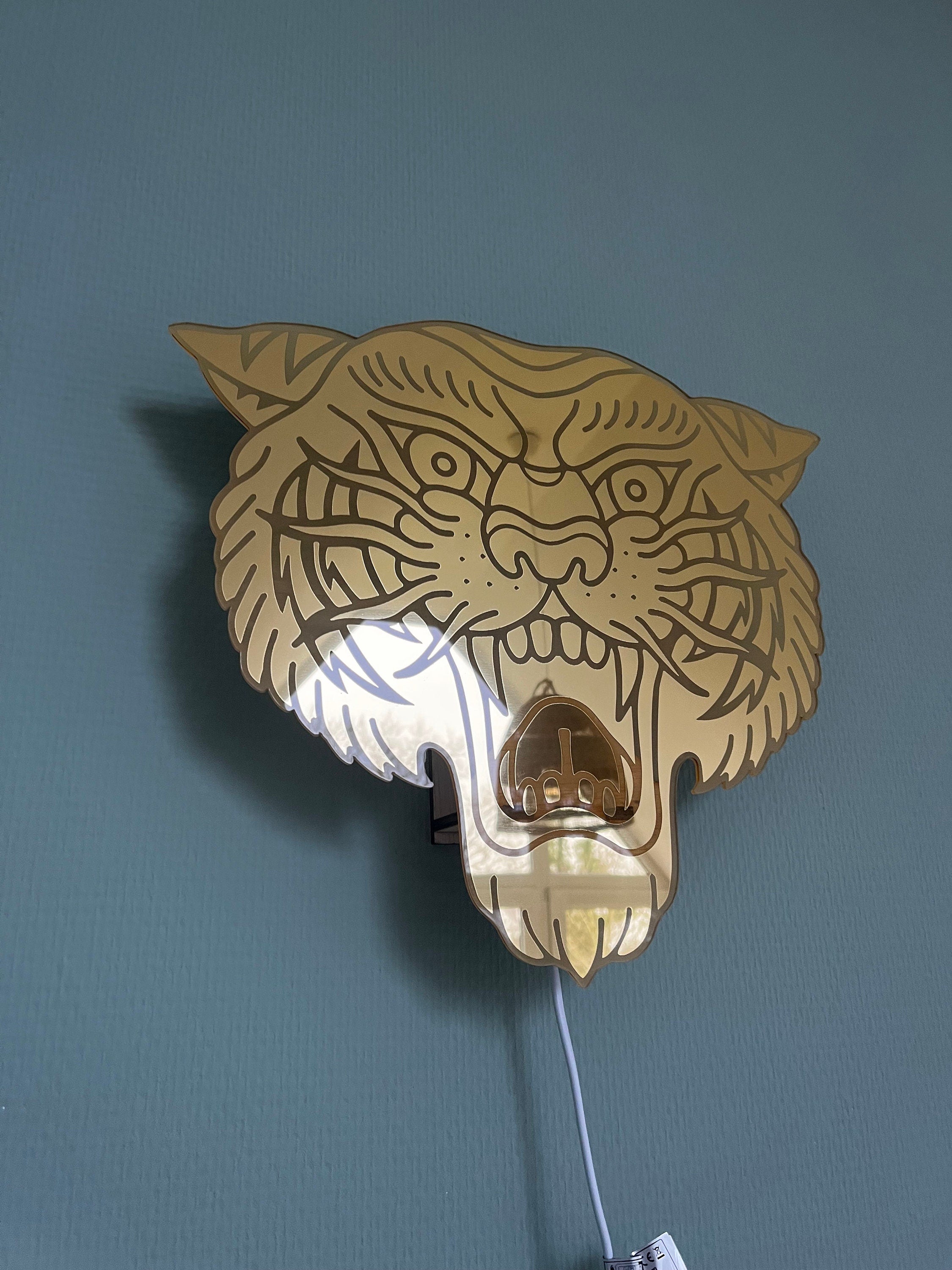 Tattoo Tiger Lamp "Way of the Tiger" | Tattoo Decor